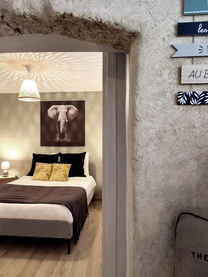 コリアスEntre Uzes Et Le Pont Du Gard Le Cocon De Sophia A Deux Pas Des Gorges Du Gardonアパートメント エクステリア 写真